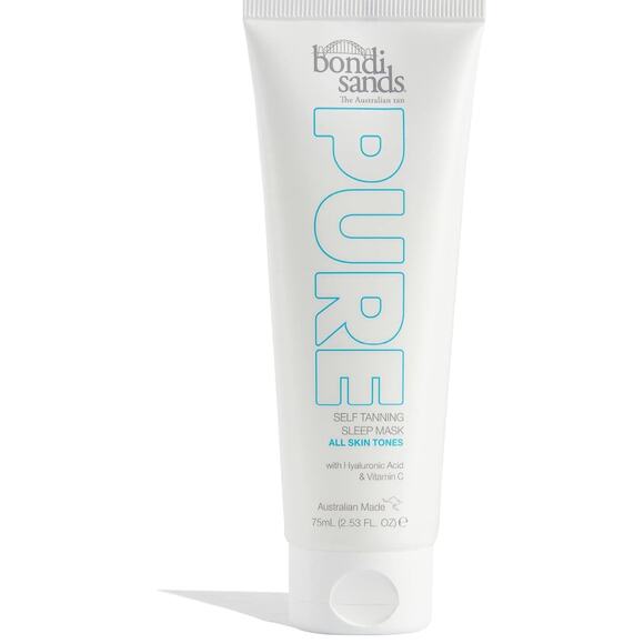 Bondi Sands PURE Self- Tanning Sleep Mask
75ml w/ Hyaluronic Acid & Vitamin B3 - Picture 1 of 6